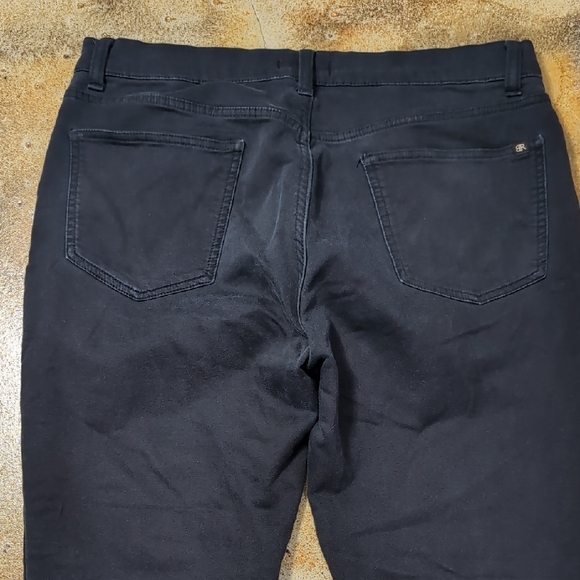 Banana Republic Men's Black Straight Stretchy Cotton Jeans Size 34x32 - Picture 10 of 11